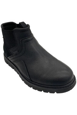 Nunn Bush Men's Karnak Plain Toe Chelsea Black - Wide